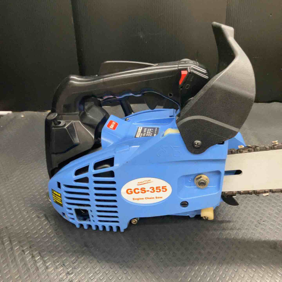 【店頭受取り限定】◇ナカトミ エンジンチェーンソー GCS-355【鴻巣店】