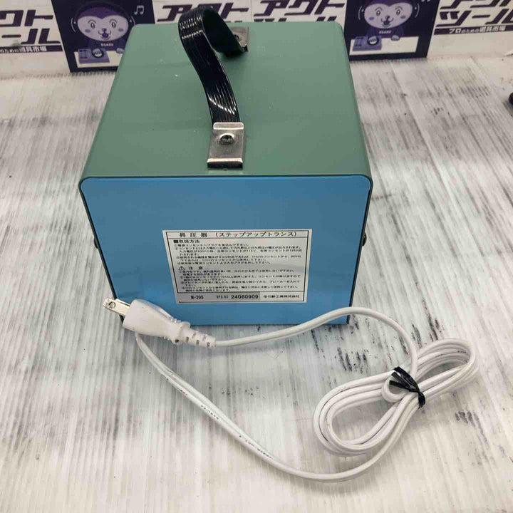 ◇日動 100V昇圧器ハイパワー M-20S トランス【所沢店】