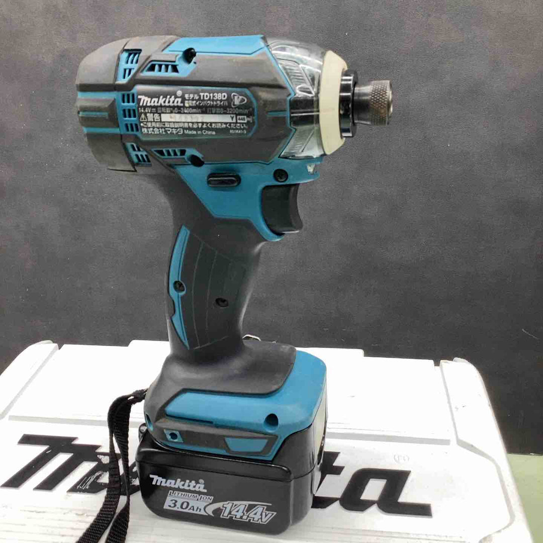 ★マキタ(makita) コードレスインパクトドライバー TD138DRFX【越谷店】