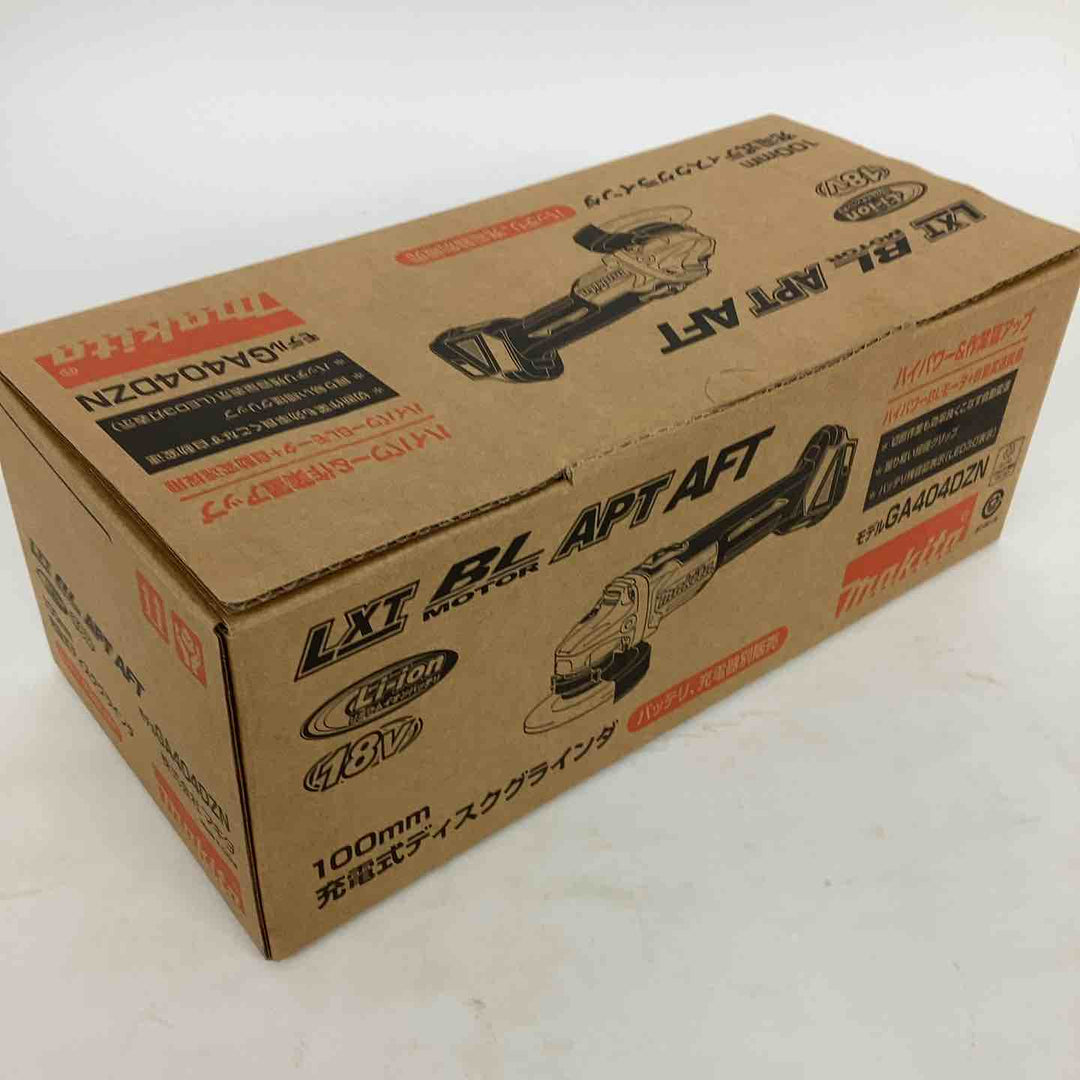 ☆マキタ(makita) 100mmコードレスディスクグラインダ GA404DZN (GA404DN)【狭山】