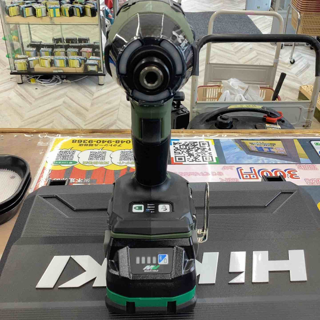 ★ハイコーキ(HIKOKI ※旧:日立工機) コードレスインパクトドライバ フォレストグリーン WH36DD(2XHGSZ)【越谷店】