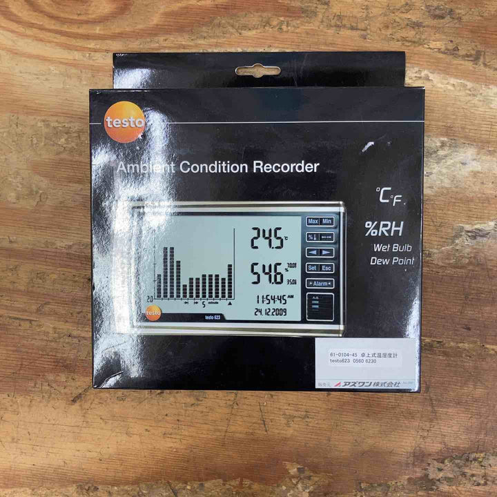テストー testo623 卓上式温湿度計 0560 6230【柏店】