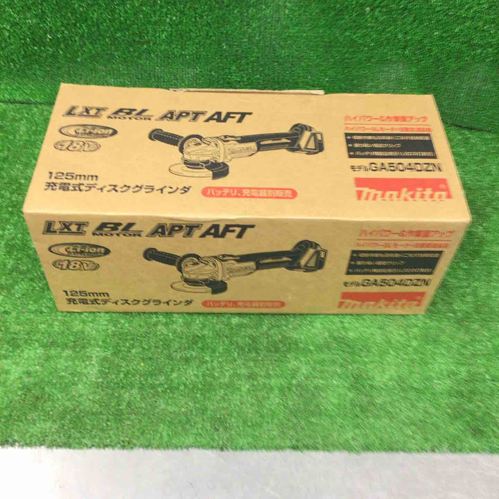 【未使用品】☆マキタ(makita) 125mmコードレスディスクグラインダ GA504DZN (GA504DN)