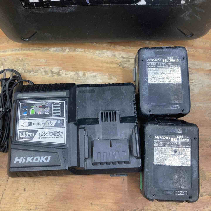 ★ハイコーキ(HIKOKI ※旧:日立工機) コードレスインパクトドライバー WH36DA(2XPB)【柏店】