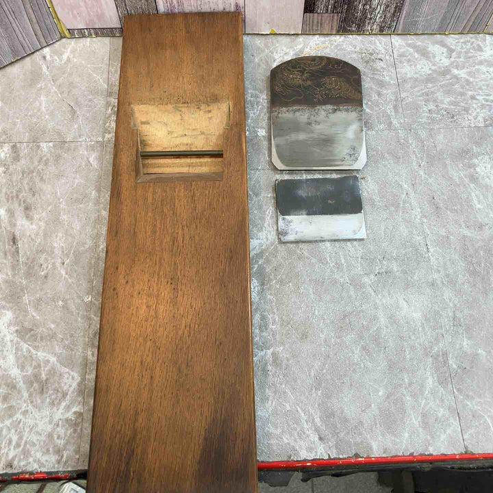 【高峰】大鉋 龍虎彫 東京特製 台【八潮店】