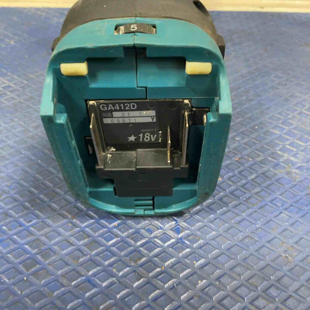 ★マキタ(makita) 100mmコードレスディスクグラインダ GA412DZ【草加店】