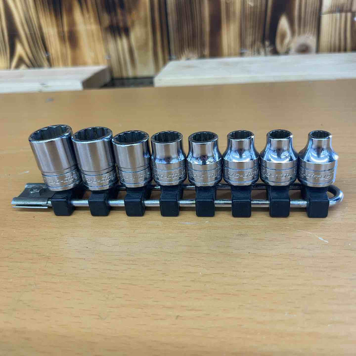 スナップオン Snap-on インチサイズ 3/8 ソケット8個セット F081、F101、F111、121、F141、F161、F181、F201 アメ車 ハーレー USA 【越谷店】