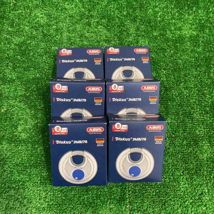 南京錠 ABUS ディスカス 24IB-70 ステンレス吊り【町田店】