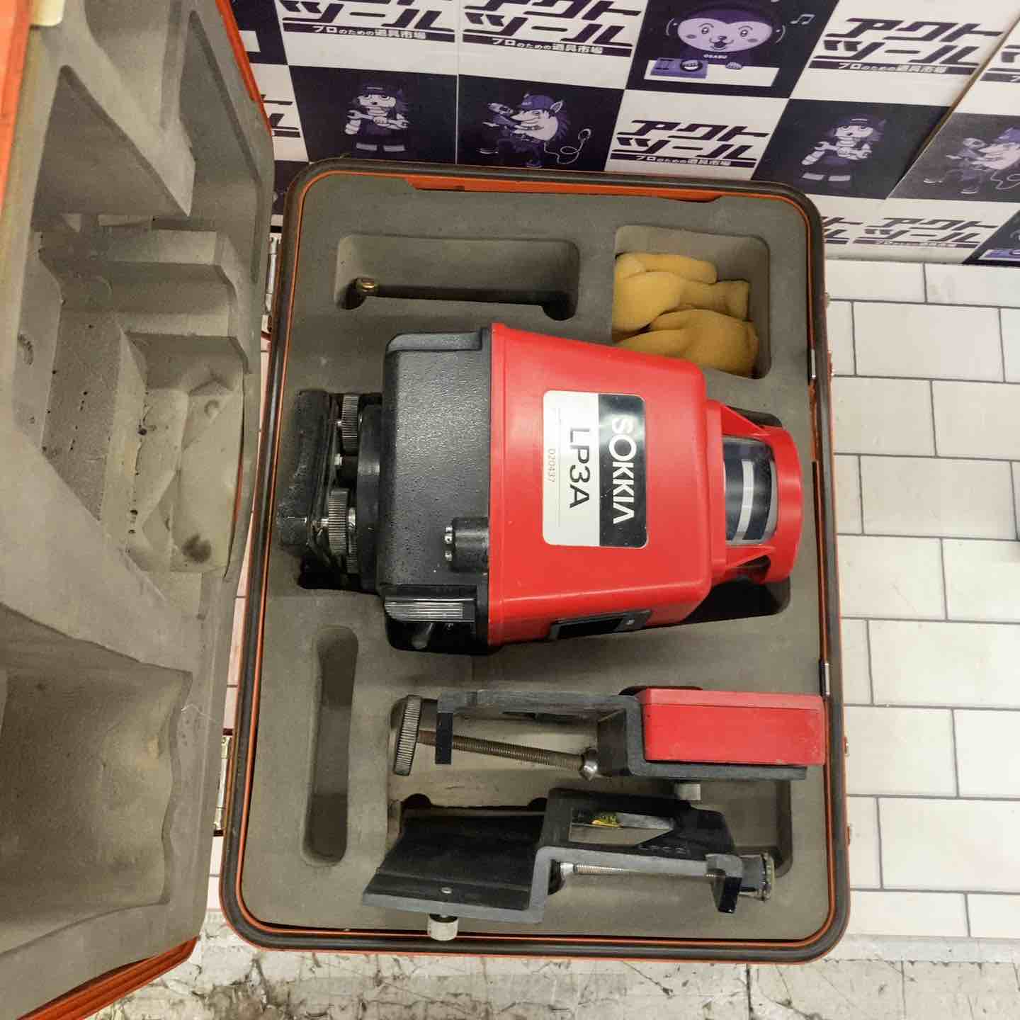 ◇ソキア(SOKKIA) 回転レーザー(レベルプレーナー) LP3A 測機舎【所沢