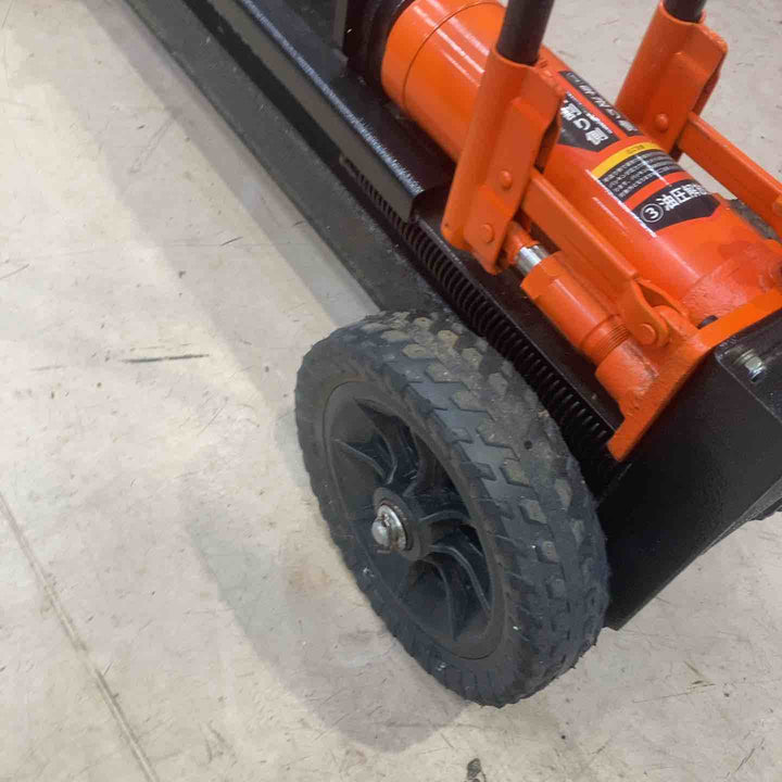 【店頭受取り限定】◇PLOW 手動式薪割り機 MLS12 油圧 手押し式 薪割機【町田店】