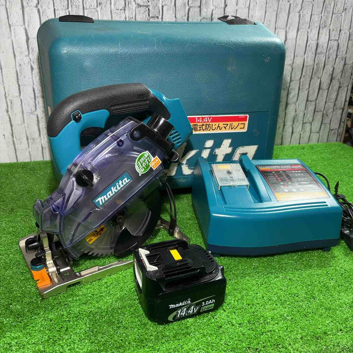 ★マキタ(makita) コードレス防じん丸のこ 14.4V KS521DRF【川口店】