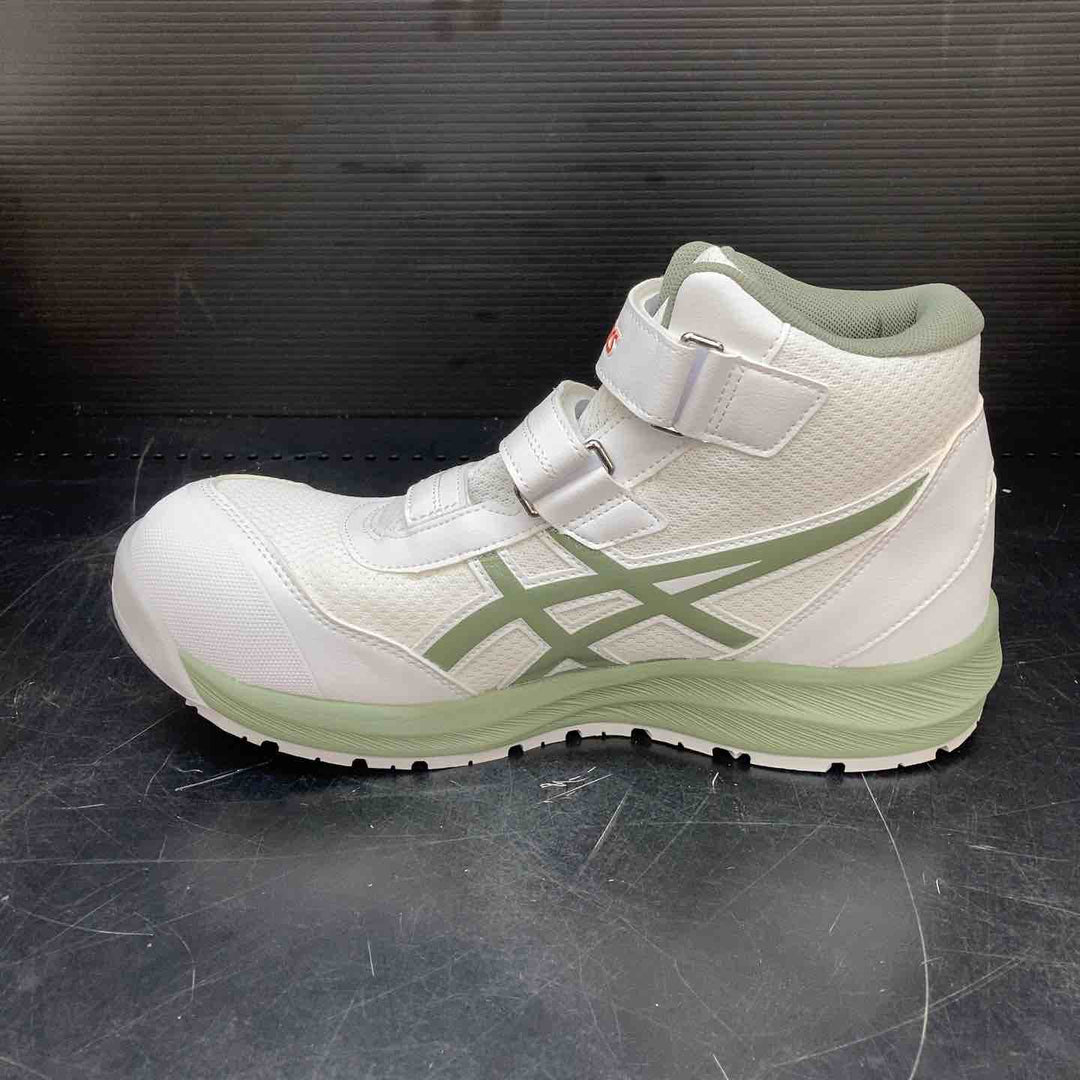アシックス/asics 安全靴 WINJOB CP216 サイズ27.0 1273A076-100 ホワイト×ライケングリーン【川越店】