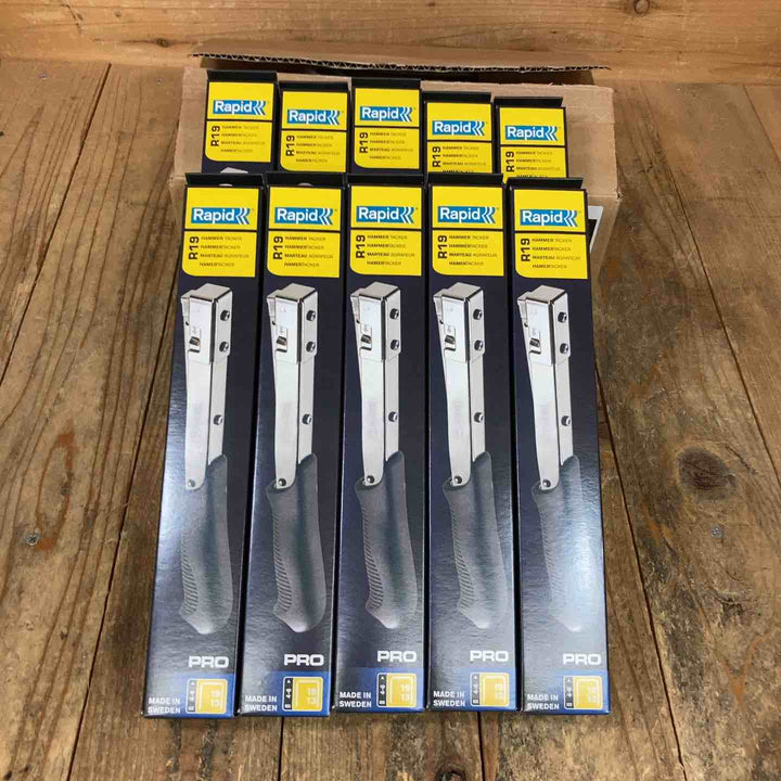 【未使用品】ラピッド(Rapid) ハンマータッカー R19E　10個セット【所沢店】