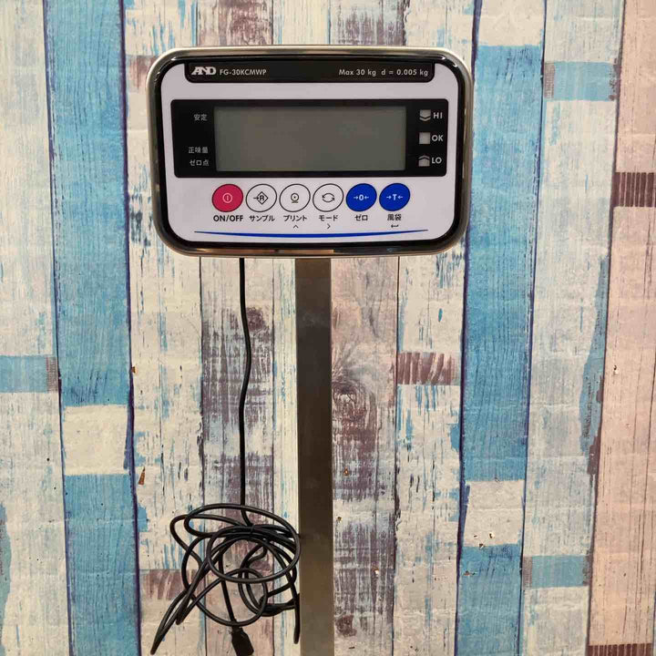 A&D 防塵・防水台はかり FG-30KCMWP 【柏店】