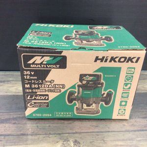 ★ハイコーキ(HIKOKI ※旧:日立工機) コードレスルーター M3612DA(NN)【東大和店】