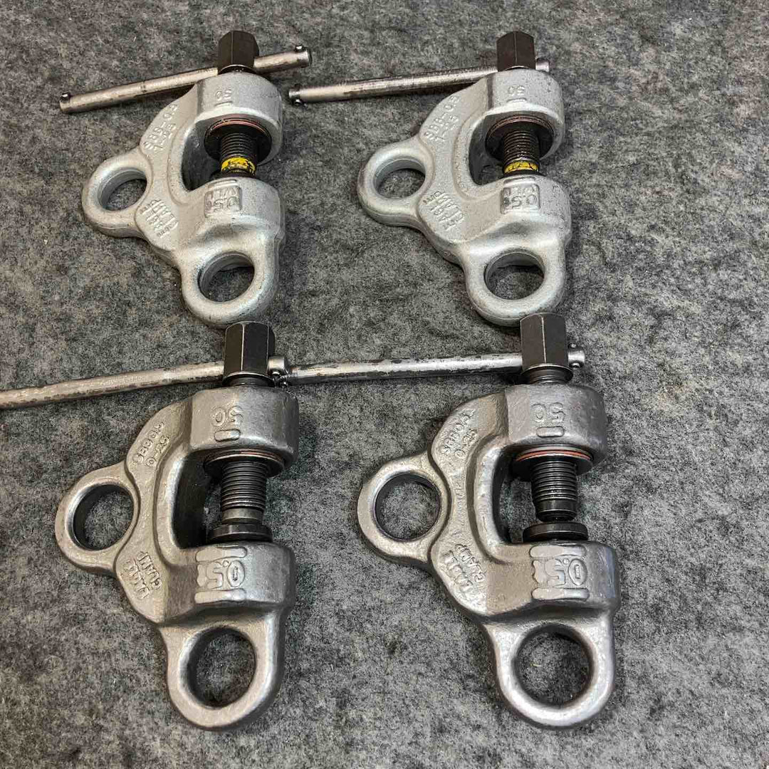 イーグルクランプ 鉄鋼用クランプねじ式全方向 SBB型 0.5t  SBB-0.5 4個セット ねじ式全方向クランプ【桶川店】