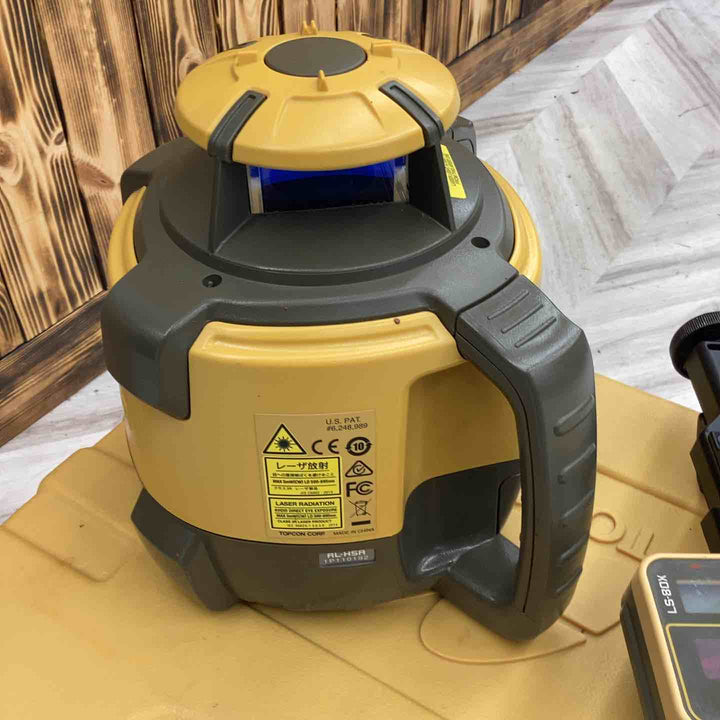 ★トプコン(TOPCON) ローテーティングレーザー RL-H5A 受光器の水平器欠品【越谷店】