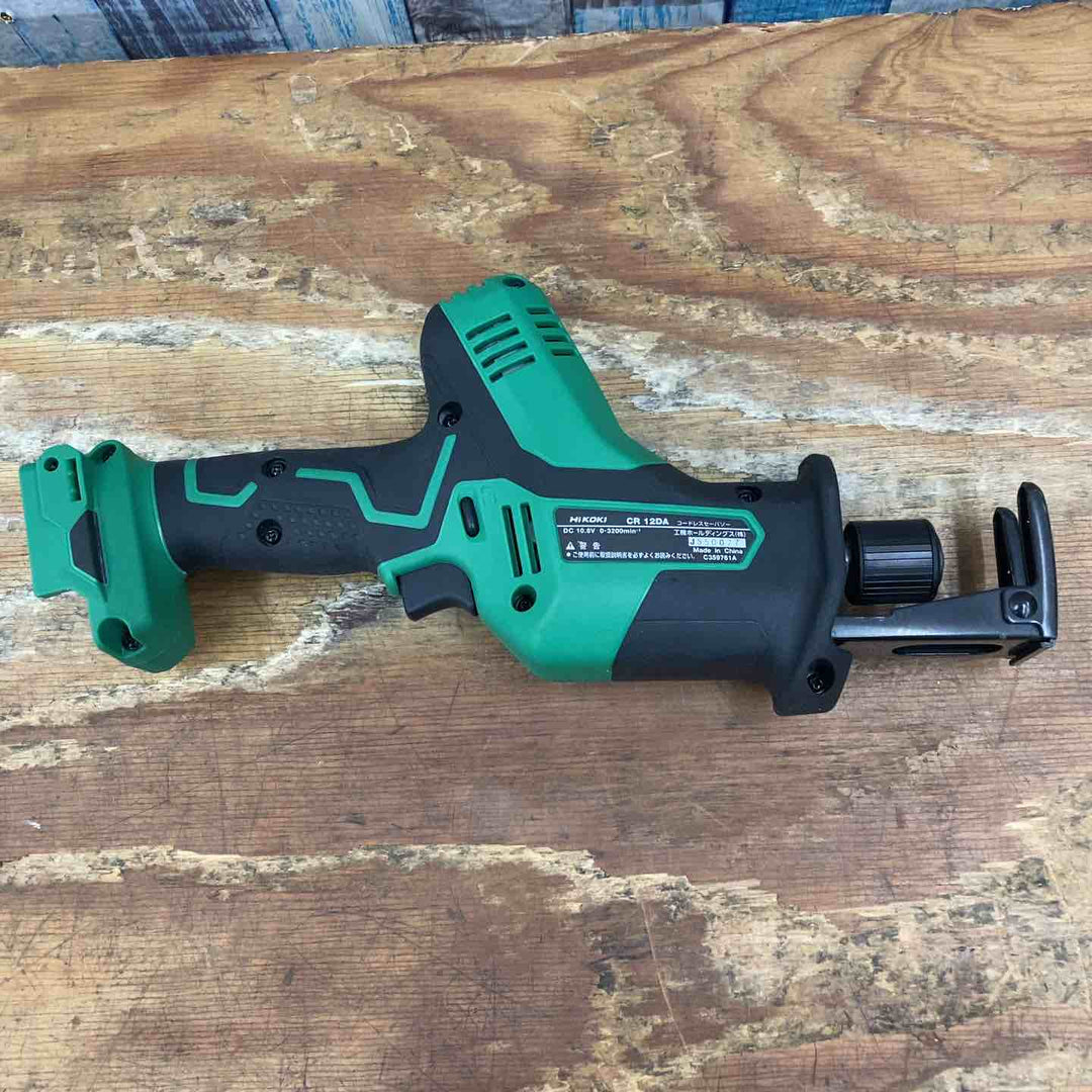 ◇ハイコーキ(HIKOKI ※旧:日立工機) コードレスセーバソー CR12DA(NN)【柏店】