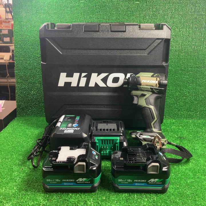 ★ハイコーキ(HIKOKI ※旧:日立工機) コードレスインパクトドライバ フォレストグリーン WH36DD(2XHGSZ)【川崎店】