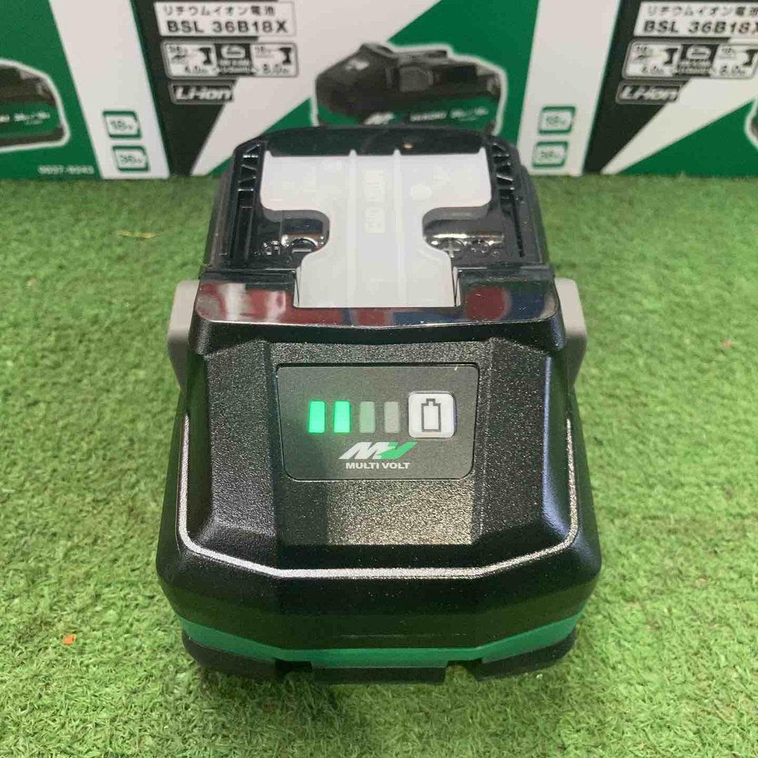 【未使用品】ハイコーキ(HIKOKI ※旧:日立工機) リチウムイオンバッテリー 36V/4.0Ah BSL36B18X 4個セット
