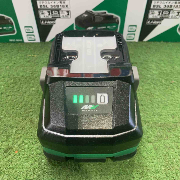 【未使用品】ハイコーキ(HIKOKI ※旧:日立工機) リチウムイオンバッテリー 36V/4.0Ah BSL36B18X 4個セット