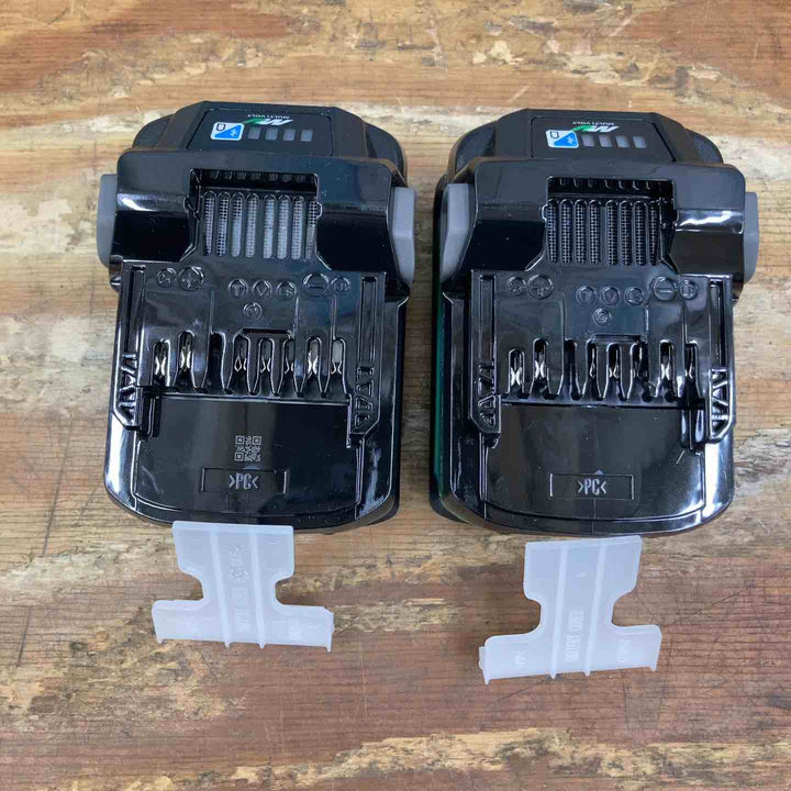 【未使用品】純正品 ハイコーキ(HIKOKI ※旧:日立工機) リチウムイオンバッテリー 36V/2.5Ah BSL36A18BX 2点セット まとめ売り【柏店】