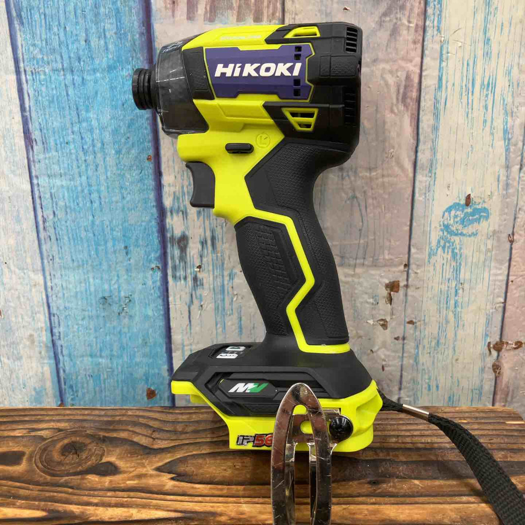 【中古品】★ハイコーキ HIKOKI ※旧:日立工機 コードレスインパクトドライバ スパイダーイエロー WH36DD(2XHYSZ) フルセット【柏店】