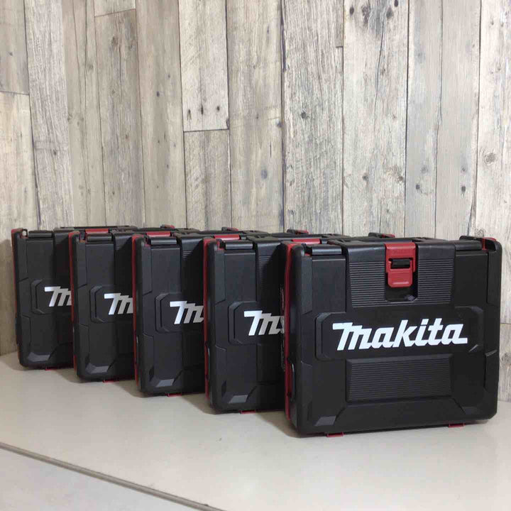 【未使用品】マキタ(makita) TD002GRDXO 40Vmax 充電式インパクトドライバ オリーブ×2、ブラック、イエロー、ブルー5台セット【戸田店】