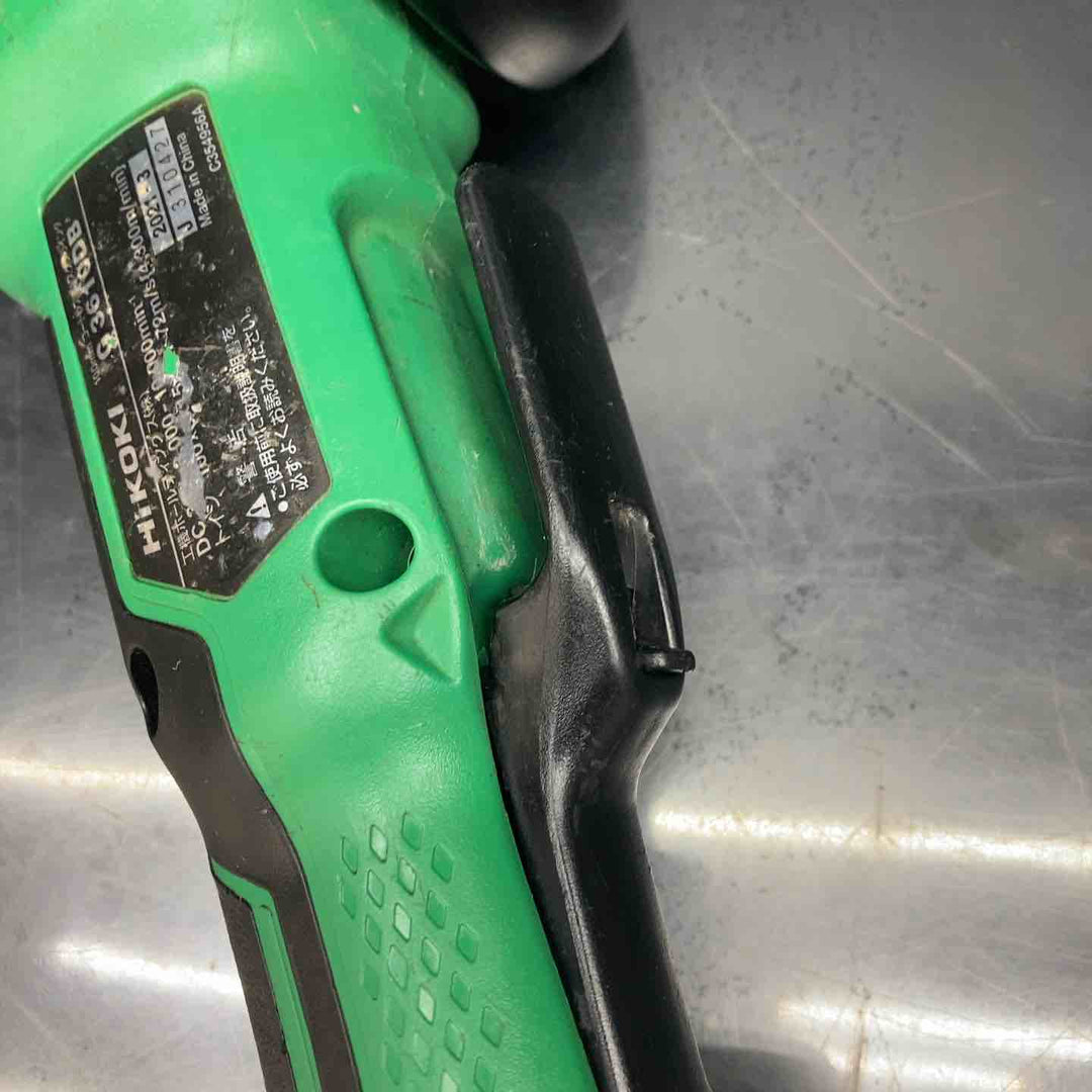 ★ハイコーキ(HIKOKI ※旧:日立工機) 100mmコードレスディスクグラインダ G3610DB(NN)【川越店】