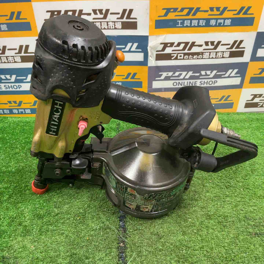 ★ハイコーキ(HIKOKI ※旧:日立工機) 高圧エア釘打ち機 NV50HMC【草加店】