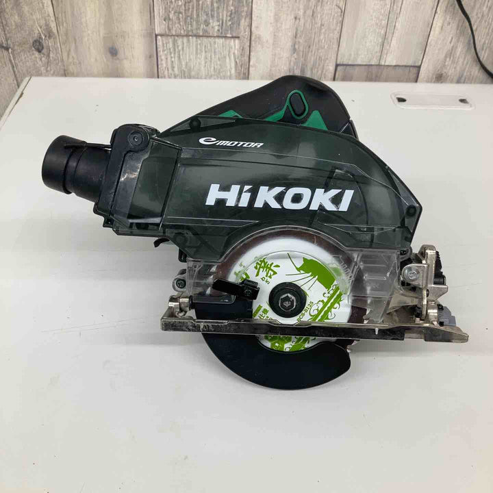 ★ハイコーキ(HIKOKI ※旧:日立工機) コードレス集じん丸のこ C3605DYB(NN)本体のみ【戸田店】