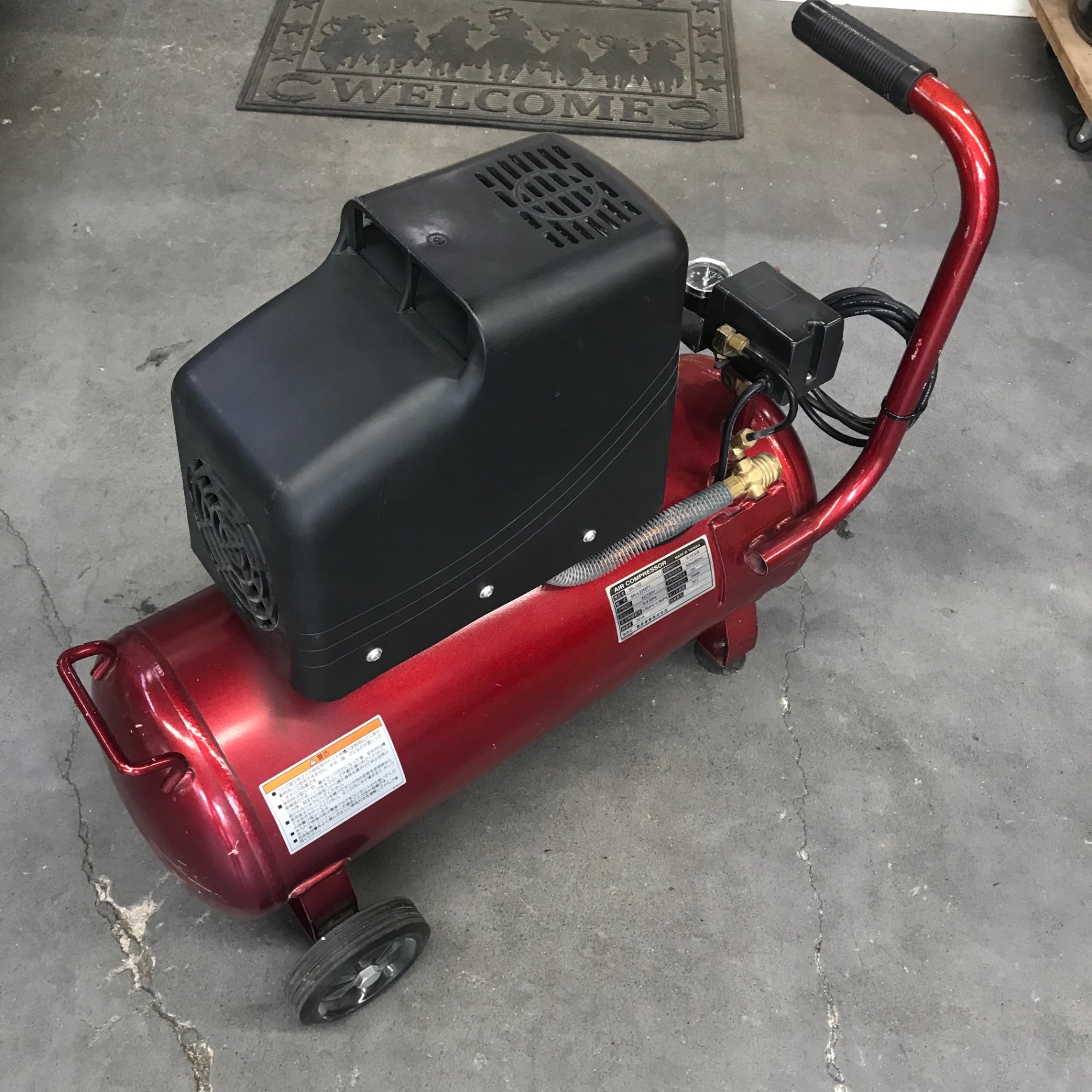 現状品】 ○SK11 エアコンプレッサー SR-102【川口店】 – アクトツール