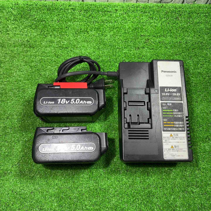 ★パナソニック(Panasonic) コードレスマルチハンマドリル 18V5.0Ah EZ78A1LJ2G-B【川口店】