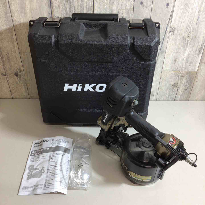 ★ハイコーキ(HIKOKI ※旧:日立工機) 高圧エア釘打ち機 NV75HR2(S)【戸田店】