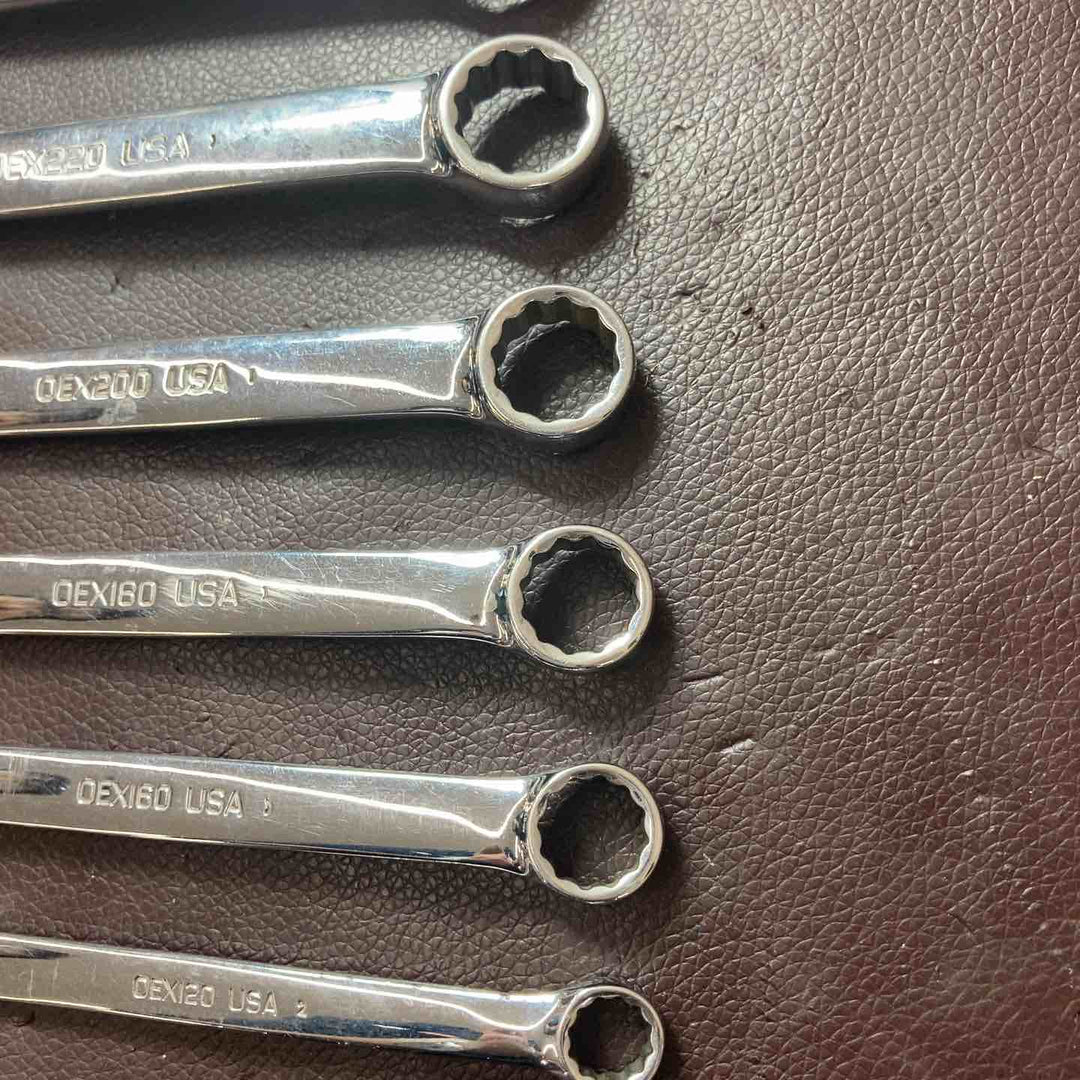 【中古品】 スナップオン(Snap-on) ショートコンビネーションレンチ　計8本 OEX120～OEX320 【東大和店】