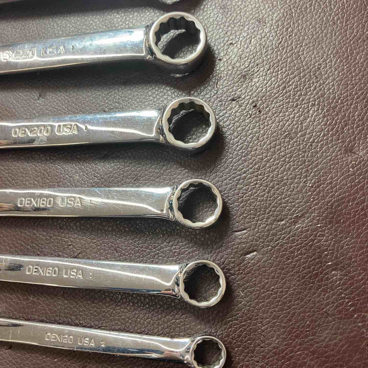 【中古品】 スナップオン(Snap-on) ショートコンビネーションレンチ　計8本 OEX120～OEX320 【東大和店】