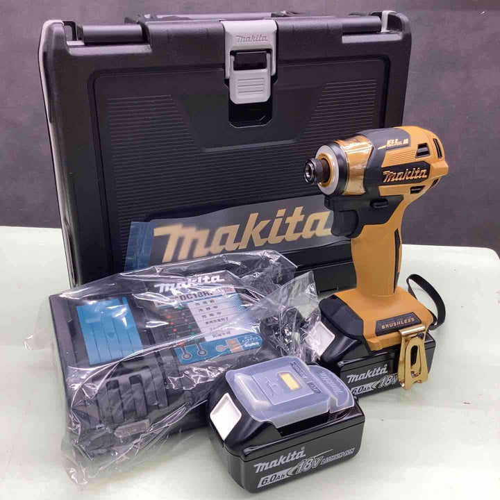 【未使用品】マキタ(makita) コードレスインパクトドライバー TD173DGXPY LTX20周年限定色 プレミアムイエロー【川越店】