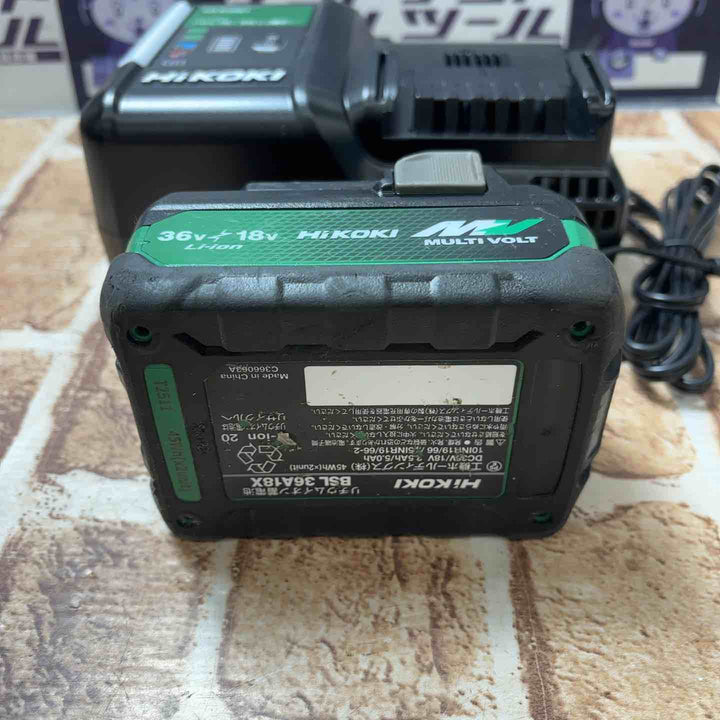 【中古美品】ハイコーキ(HIKOKI ※旧:日立工機) コードレスハンマドリル DH18DPA(2XPZ)　BSL36A18Xバッテリー1個【所沢店】