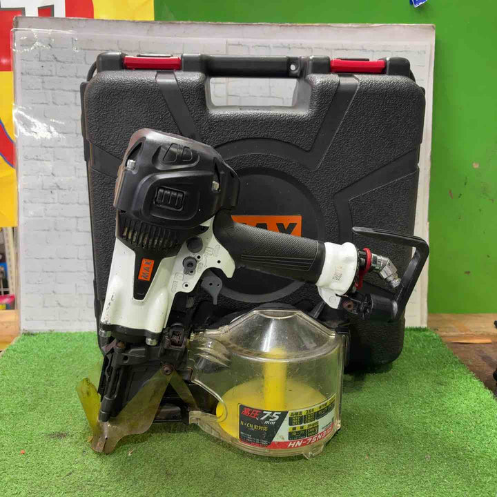 MAX 高圧釘打ち機 HN-75N3(D)-CW クールホワイト(限定色)【町田店】