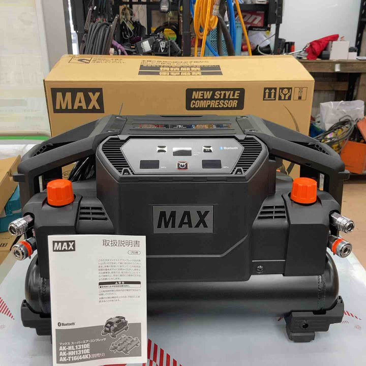 【未使用品(店頭展示品)】★マックス(MAX) エアコンプレッサー AK-HH1310E_ブラック【東大和店】