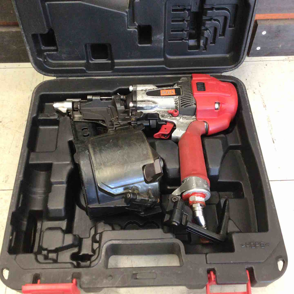 MAX HN-90N3 高圧釘打機【野田愛宕店】【店頭取引限定】【中古】管理番号：IT9GQ2H6VEWS 中古品】 マックス/MAX 高圧エア釘打ち機 HN-90N3 【鴻巣店】 – アクト