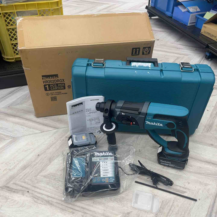 〇マキタ(makita) コードレスハンマドリル HR202DRGX【越谷店】