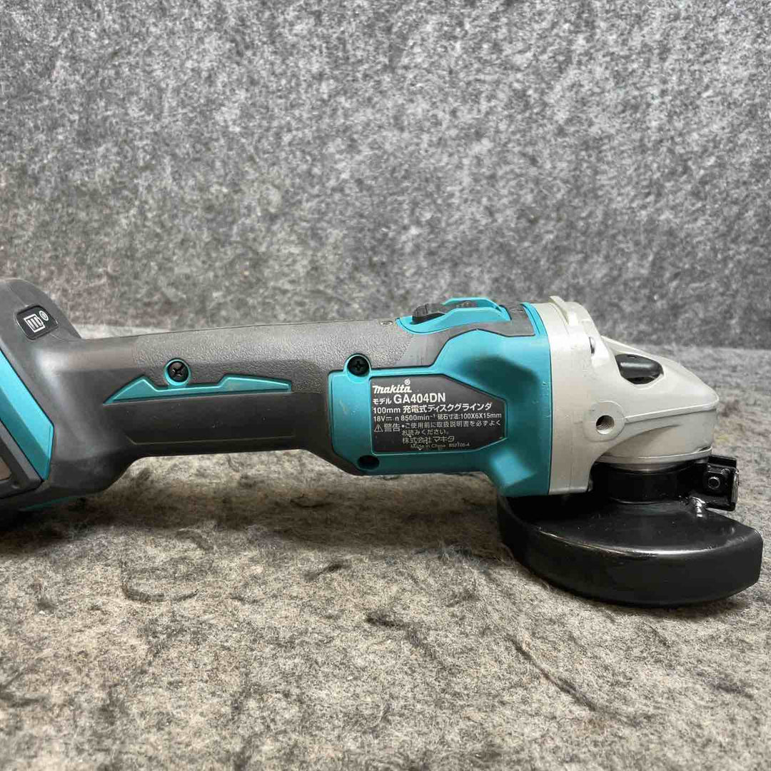 マキタ(makita) コードレスディスクグラインダー GA404DZ 6.0Ahバッテリー付【桶川店】