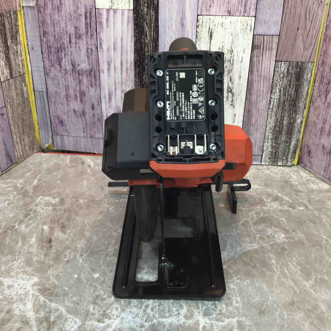 HILTI ヒルティ 充電式金属切断用サーキュラーソー SC 6ML-22※歪み有【八潮店】