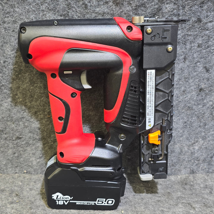 【美品】マックス(MAX) コードレスフィニッシュネイラ TJ-35FN1-BC/50A【桶川店】