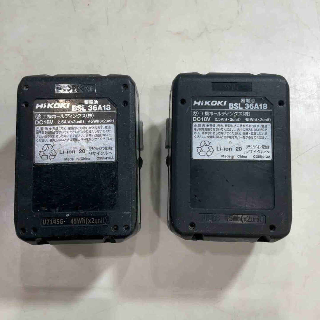 ★ハイコーキ(HIKOKI ※旧:日立工機) コードレスハンマドリル DH18DPB(2XP) 18V 動作確認済み【川口店】