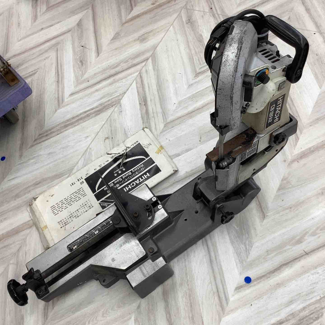 ★ハイコーキ(HIKOKI ※旧:日立工機) ロータリーバンドソー CB12FA2 切断面曲がる 現状品  【越谷店】