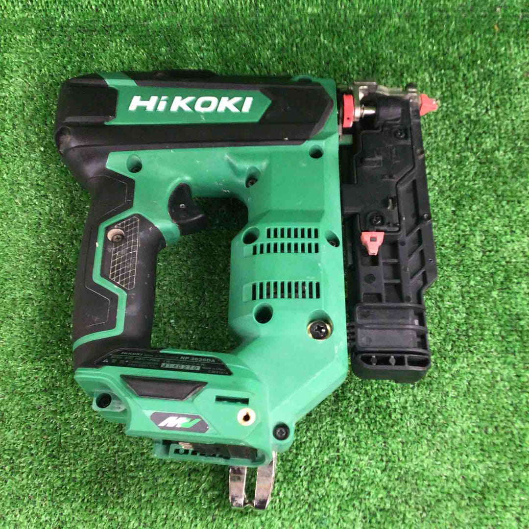 ★ハイコーキ(HIKOKI ※旧:日立工機) コードレスピンネイラ NP3635DA(NNK)【川崎店】