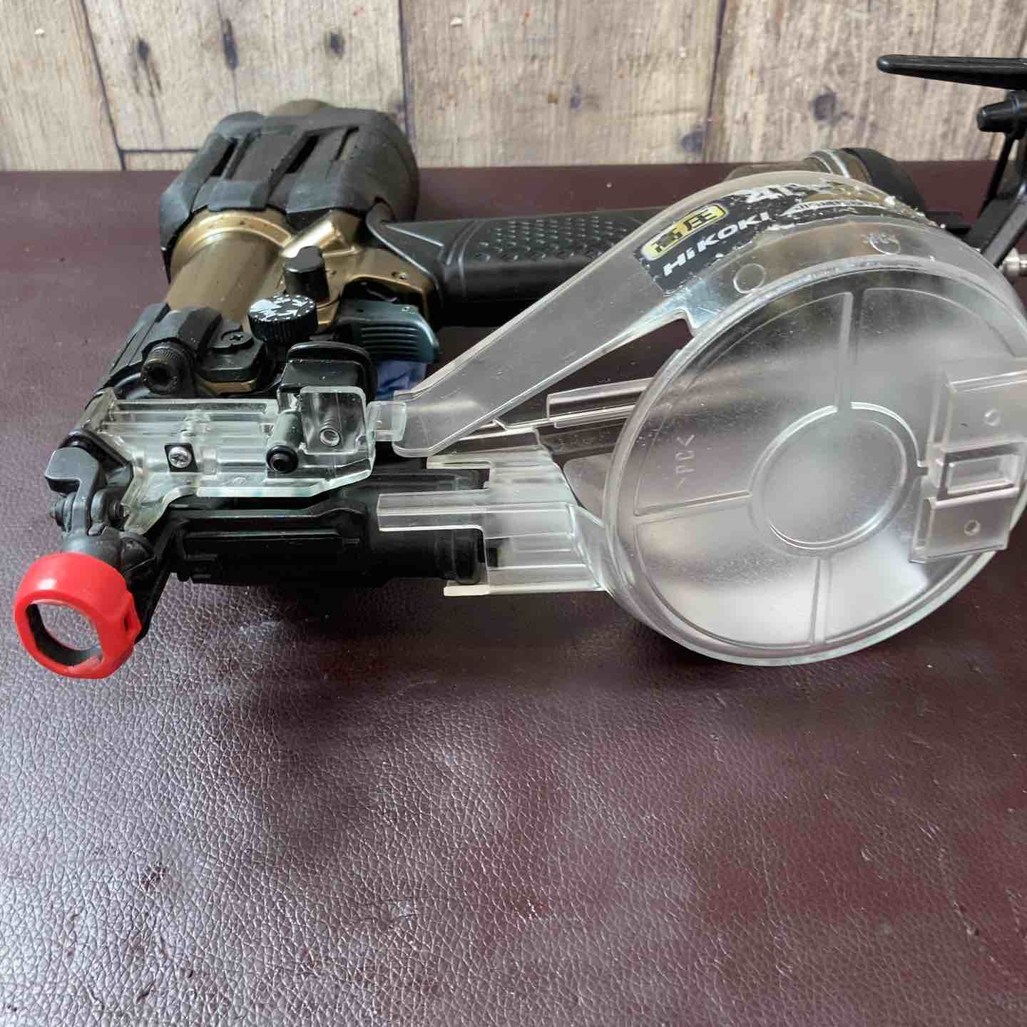 中古品】 ハイコーキ(HIKOKI ※旧:日立工機) 高圧エアネジ打ち機 WF4HS