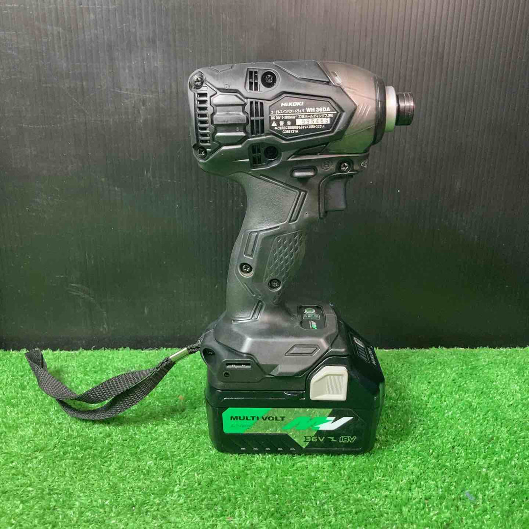【超美品！】★ハイコーキ(HIKOKI ※旧:日立工機) コードレスインパクトドライバー WH36DA(2XPB) 【岩槻店】